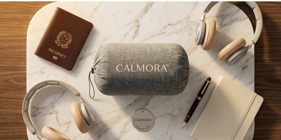 CALMORA™ | Il Cuscino Ergonomico in Memory Foam "Organic Zen"